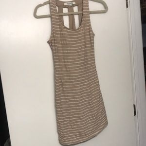 Tan bodycon dress - women’s - juniors